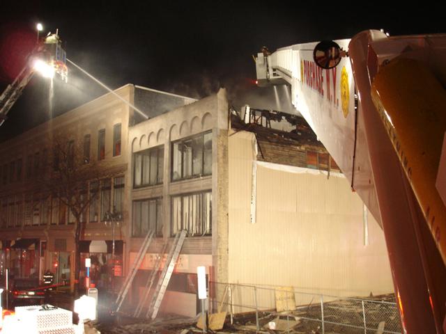 3/19/08 - M/A to Port Chester - Structure Fire
